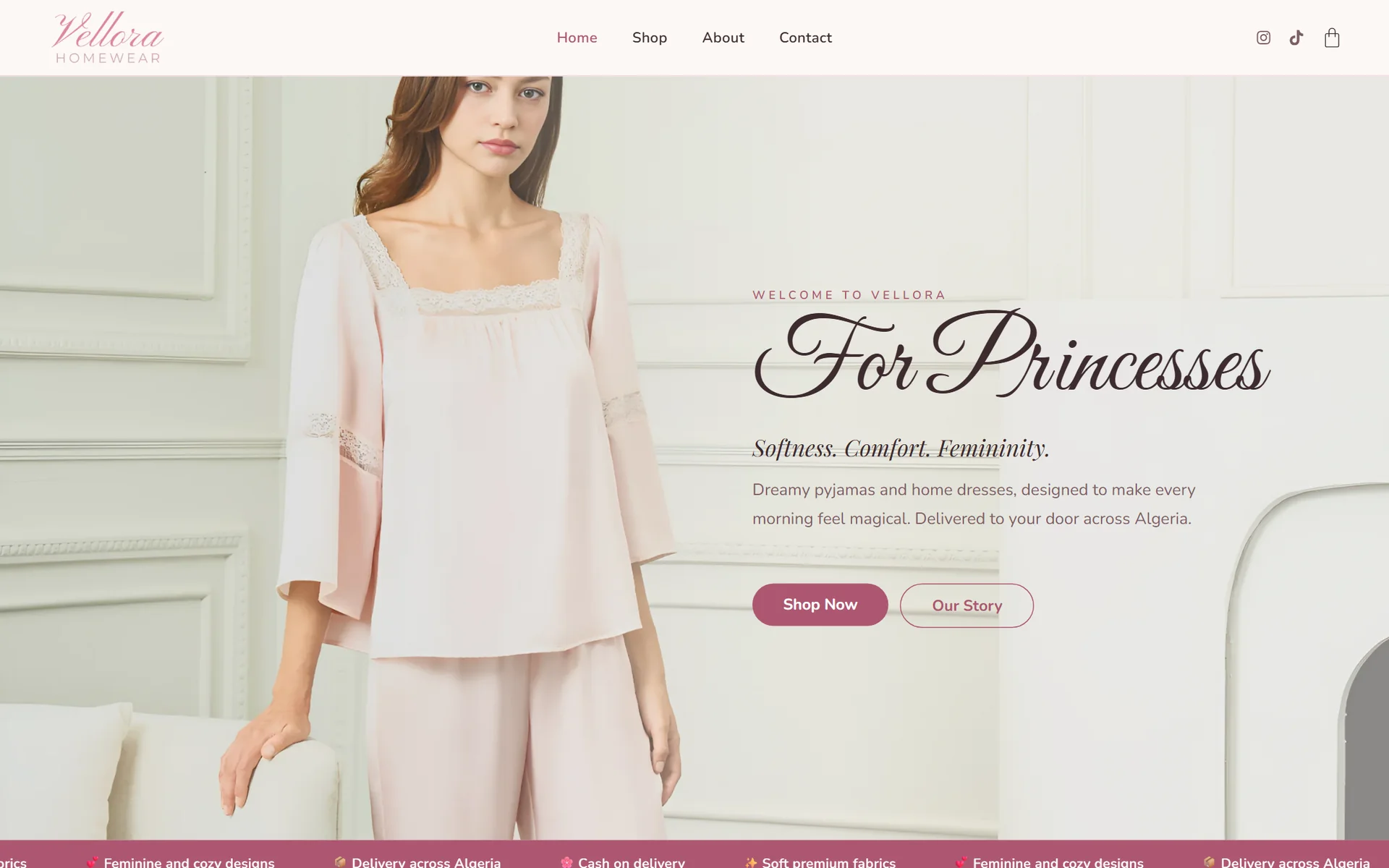 Vellora Homewear case study